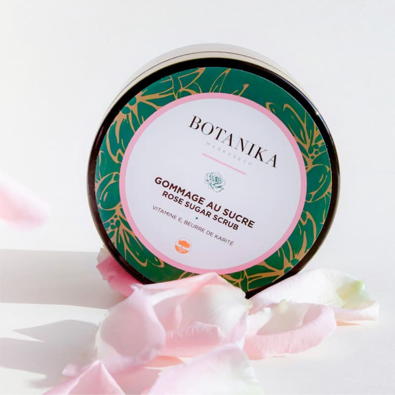 Gommage au sucre et à la rose - 2
